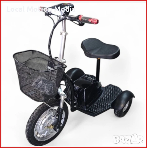 Електрическа триколка, снимка 2 - Мотоциклети и мототехника - 53442151