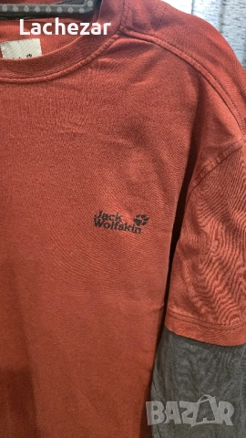 Мъжка блуза Jack Wolfskin размер L, снимка 3 - Спортни дрехи, екипи - 52501316