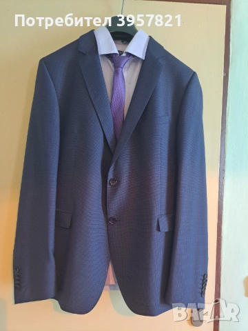 Мъжки костюм( сако ,панталон, риза и вратовръзка)