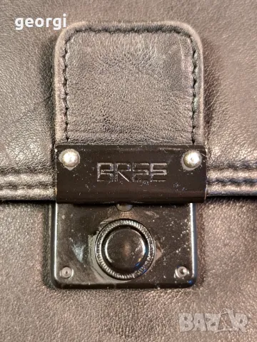 луксозен кожен бизнес куфар Bree, снимка 2 - Куфари - 49216853