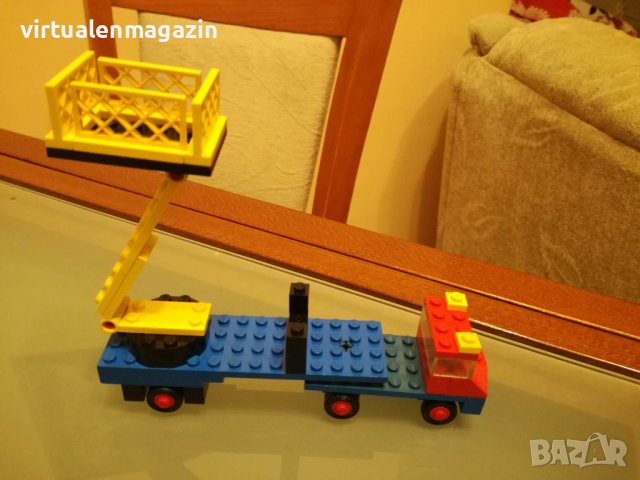 Много стар Конструктор Лего - LEGO Construction 655 - Mobile Hydraulic Hoist, снимка 2 - Колекции - 39567513