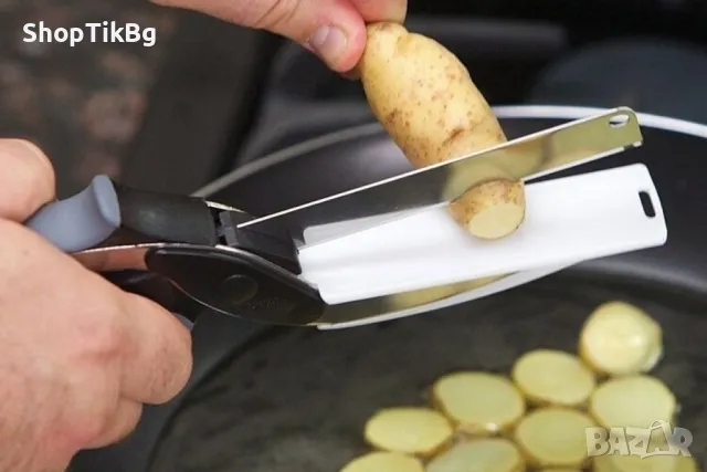 Ножица 2 в 1 - За зеленчуци и месо - Clever Cutter, снимка 14 - Други - 48089114