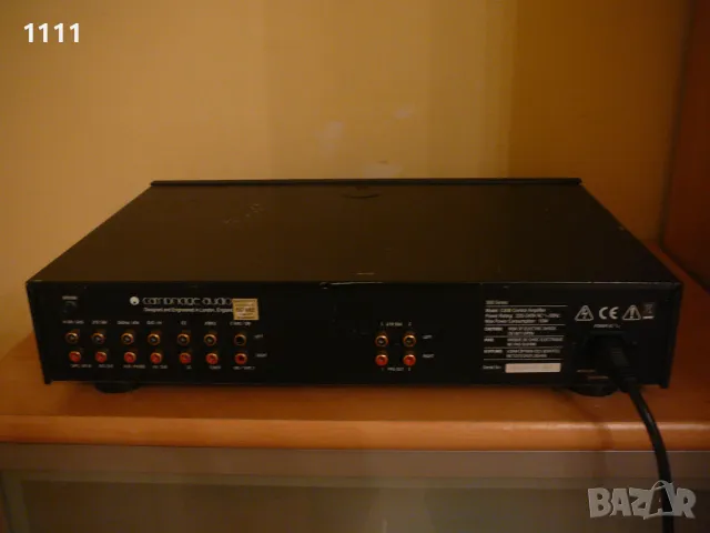 CAMBRIDGE AUDIO C 500 пред усилвател, снимка 6 - Ресийвъри, усилватели, смесителни пултове - 48384868