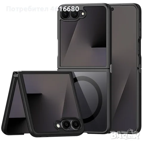 Dux Ducis - Aimo MagSafe Series - Samsung Galaxy Z Flip8 - Black, снимка 4 - Калъфи, кейсове - 56250326