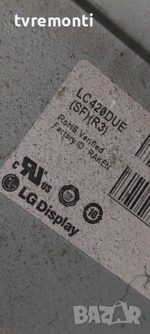 LED подсветка за дисплей LC420DUE-SFR3 за телевизор LG МОДЕЛ 42LN5400