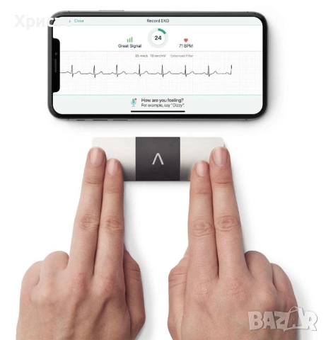 НОВО!!! Мобилен 6-канален ЕКГ апарат AliveCor KardiaMobile 6L , снимка 2 - Други - 53669634