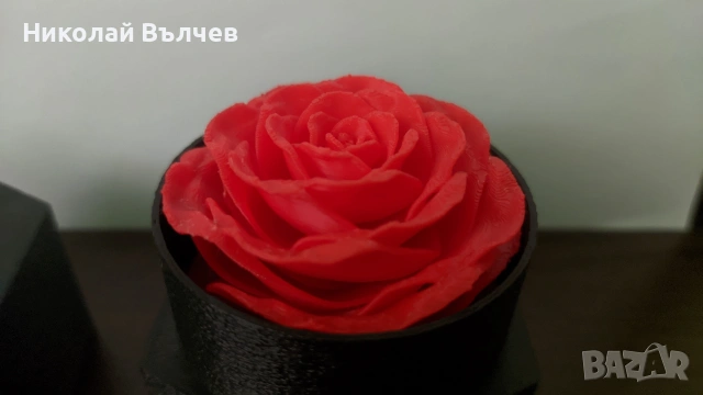 Уникална Вечна Роза в елегантна кутия, снимка 3 - Романтични подаръци - 53367487