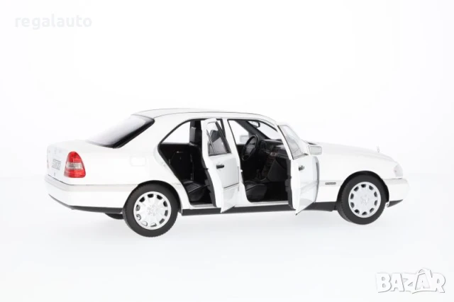 B66040703,умален модел die-cast Mercedes C 200 Limousine W 202 (1993-1996),1:18, снимка 4 - Колекции - 50443190