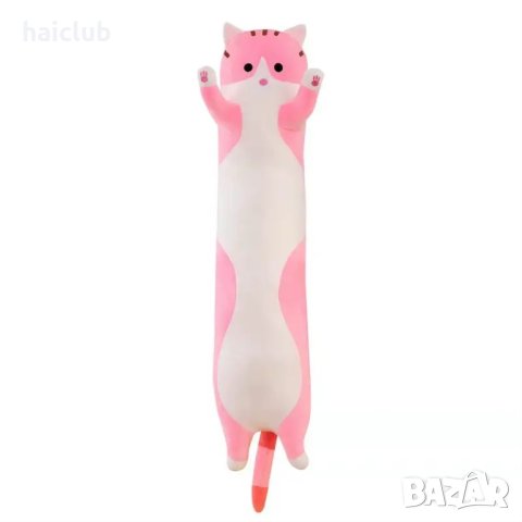Дълго плюшено коте/Long soft cat/Дълго меко коте, снимка 2 - Плюшени играчки - 42058443