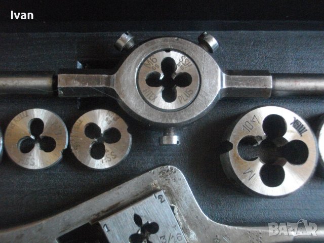 Резбонарезни Плашки/Метчици-Професионални-SS/SSH-Различни-Комплект 38бр-MEX/NIPPEL/NORIS/NITEX, снимка 11 - Други инструменти - 40419452