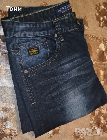 N&P Rawi Denim Запазени Мъжки Дънки L , снимка 2 - Дънки - 53449031