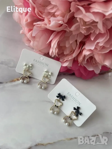 обеци от неръждаема стомана , снимка 2 - Обеци - 52592203