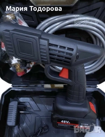 Акумулаторна водоструйка с 2 батерии 48V, снимка 7 - Аксесоари и консумативи - 52976071