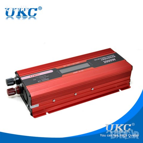 !! Нови ИНВЕРТОРИ UKC 2000W с дисплей -12V или 24v /220V, Промоция, снимка 18 - Аксесоари и консумативи - 39418493