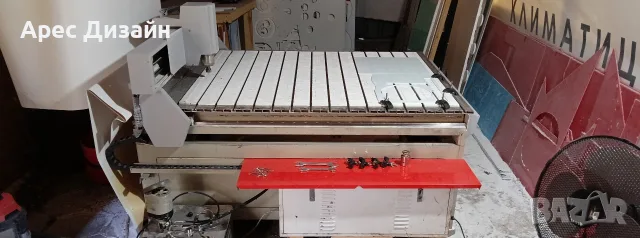Продавам CNC рутер с работна площ 1220х1500 мм + компютър и софтуер., снимка 3 - Други машини и части - 56116174