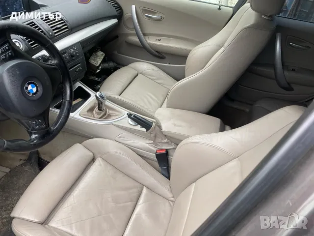 bmw 118d e87 на части кожа навигация бмв 118 д е87 , снимка 5 - Автомобили и джипове - 50337096