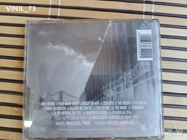 Fugees – The Score, снимка 3 - CD дискове - 50937595