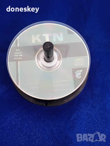 25 бр. KTN CD-R – 52x, 700 MB, 80 min , снимка 2 - Други - 36345464