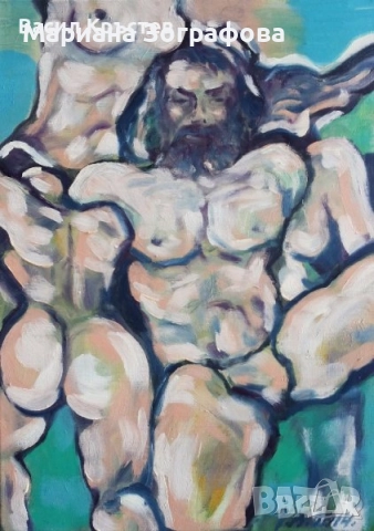 "Злато и нумизматика" - каталог на Fibank, НОВО, - Картини с маслени бои, Худ. Васил Кръстев, снимка 5 - Други ценни предмети - 51096184