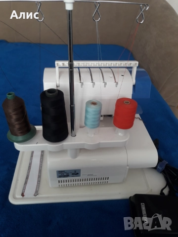 шевна машина  оверлог, снимка 6 - Шевни машини - 52231704