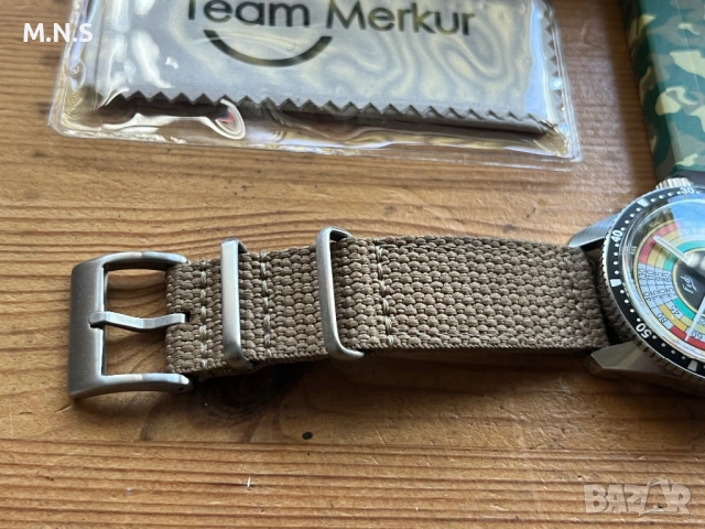 Часовник Merkur , снимка 11 - Мъжки - 53688220