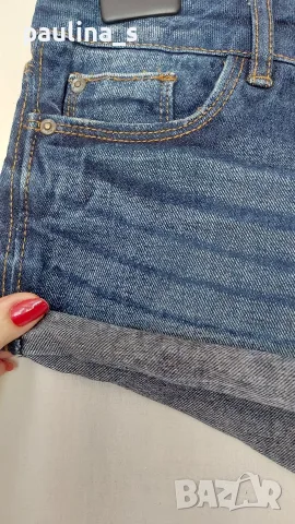 Три различни чифта / Дамски къси панталони "Denim & Co", "Topshop" и Italy , снимка 6 - Къси панталони и бермуди - 55752213