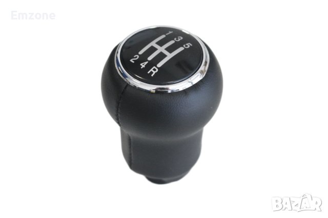 Топка Черна Кожена за Скоростен Лост Ауди AUDI A6 C5 1997 - 2004 с 5 скорости, снимка 4 - Аксесоари и консумативи - 41873120