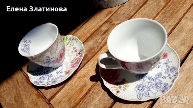 Два сета за кафе , снимка 1 - Чаши - 41716743
