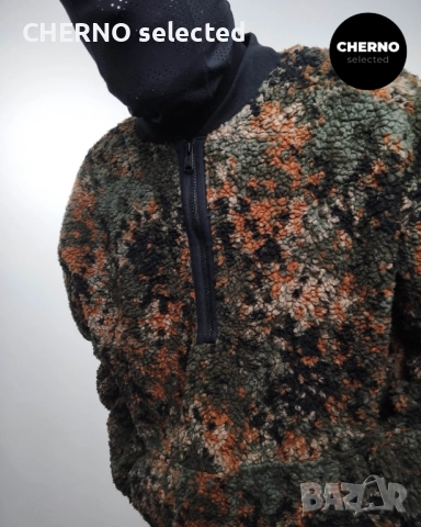 LEVI'S Quarter-Zip камуфлажен суичър - XXL-XL - Отлично състояние, снимка 2 - Суичъри - 52850149