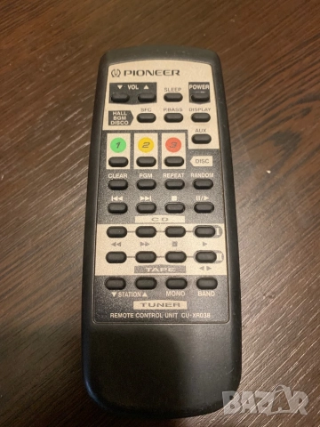 Pioneer Remote control CU XR038