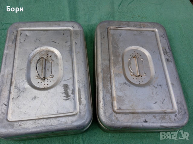 Стара алуминиева кутия, снимка 3 - Кутии за храна - 36143960