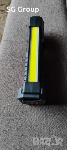 Мощна акумулаторна работна LED лампа с 3на светлина, снимка 4 - Лед осветление - 49332501