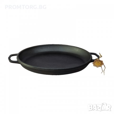 Казан узбекски чугунен 8л, 12л + чугунен капак-тиган (2 в 1), снимка 3 - Съдове за готвене - 38947227