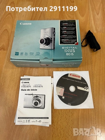 Фотоапарат Canon 8 Mp, Japan с подаръци, снимка 10 - Фотоапарати - 53869632