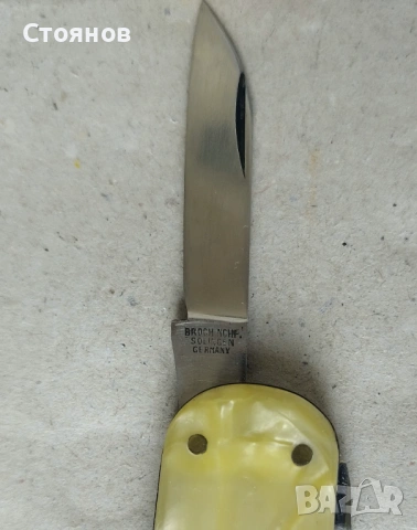 3 броя стари джобни ножчета Solingen / Германия, снимка 12 - Антикварни и старинни предмети - 53798858