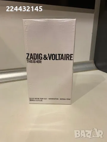 zadig I voltaire this is her 100ml EDP Barcod 