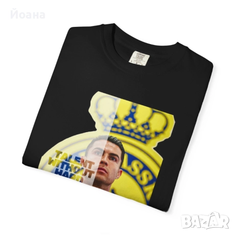 Тениска с щампа с Кристиано Роналдо