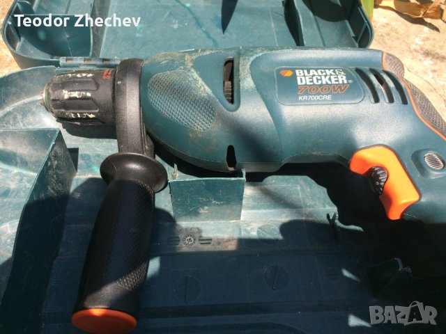 Английска ударна бормашина Black&Decker KR700CRE-700W, снимка 1