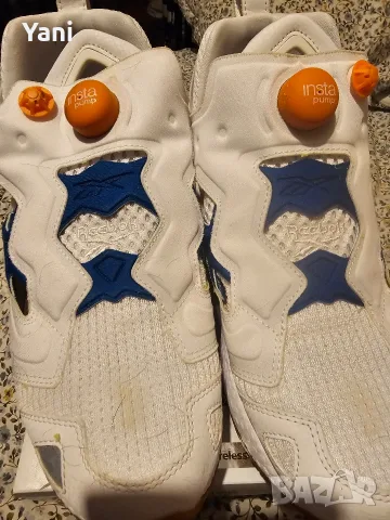 Reebok Instapump Fury 95 в разцветка White/Vector B EU 42 стелка 27 сантиметра , снимка 4 - Маратонки - 56034656