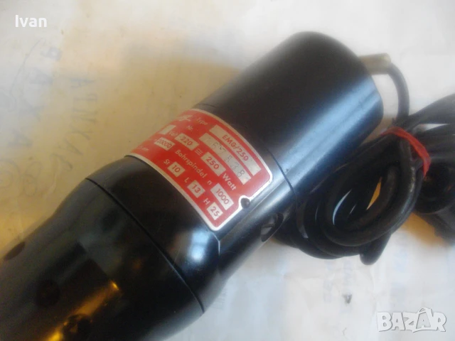 Немски оригинален старото качество електрически прав шлайф 20000 об/мин 230W цанга ф6мм ОТЛИЧЕН, снимка 6 - Други инструменти - 51311022