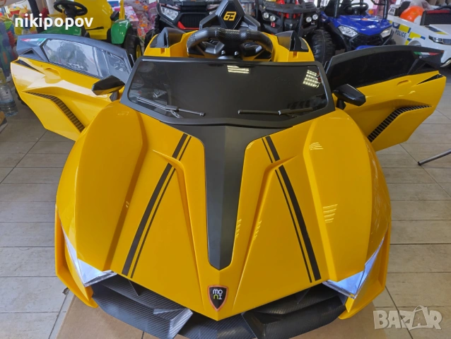 LAMBO Акумулаторна кола CORDOBA жълт, снимка 11 - Коли, камиони, мотори, писти - 53849125