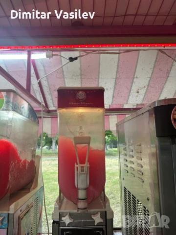 Количка за крем сладолед,скрежина,фреш и царевица на пара, снимка 5 - Машини за сладолед - 50899147