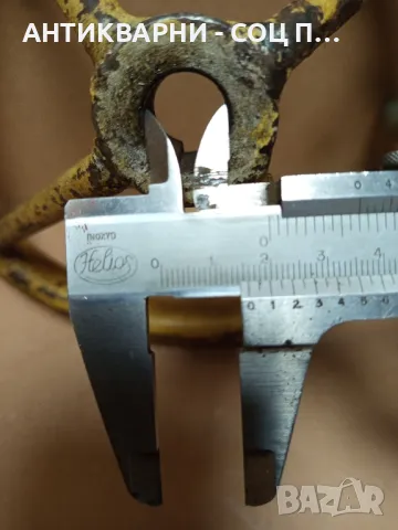 Соц Стара Овална Дръжка За Машини И Други., снимка 8 - Антикварни и старинни предмети - 49318573