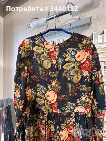 Рокля на цветя, снимка 4 - Рокли - 51632163