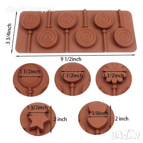 Молд за близалки, снимка 4 - Форми - 41390145