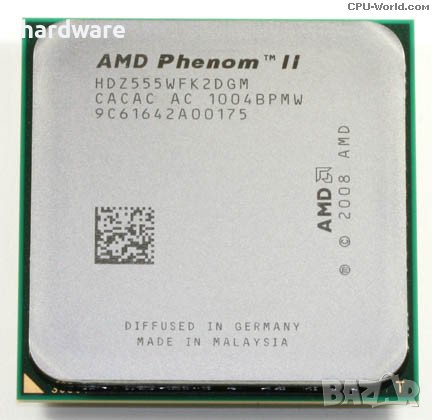 десктоп процесор phenom ii x2 555 black edition , снимка 1
