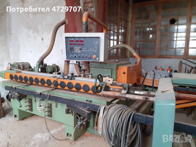 Вайнинг машина за дървена дограма