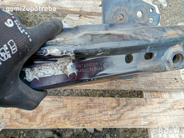 Усилваща Греда зад Предна Броня 7L0807109 Porsche Cayenne S 4.5 2005г 9PA, снимка 5 - Части - 52011972