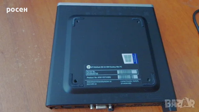 Hp Elitedesk 800 G4 mini i7 8700 16gb ram WiFi BT ssd nvme 128gb hdd 320gb, снимка 5 - Работни компютри - 56143425