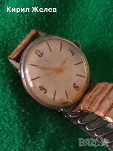 СТАР МЪЖКИ РЯДЪК НЕМСКИ или ШВЕЙЦАРСКИ РЕТРО ЧАСОВНИК ИНКАБЛОК с РАЗТЕГАЕМА ПОЗЛАТЕНА ВЕРИЖКА 28400, снимка 18 - Антикварни и старинни предмети - 37349327